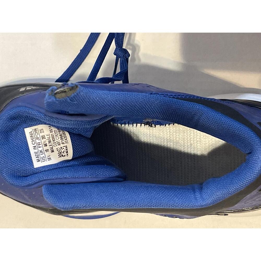 Adidas Sprintframe Men's Running/Training Shoes Black and Blue Size 10.5 - Picture 7 of 8